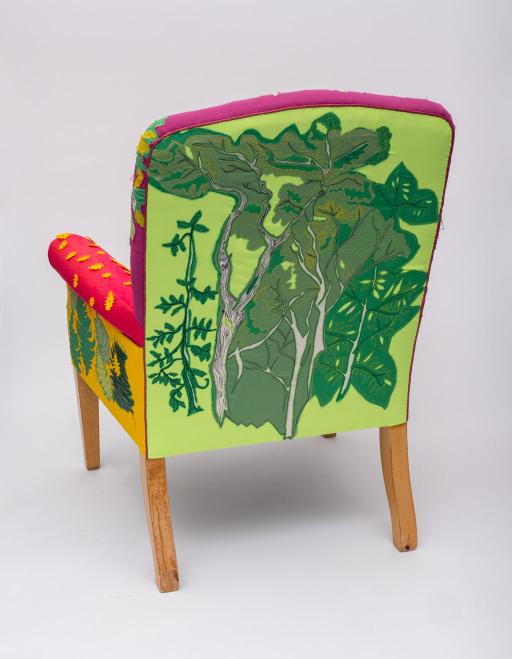 Oak and Ash Chair and Stool - InStitchYou Gallery