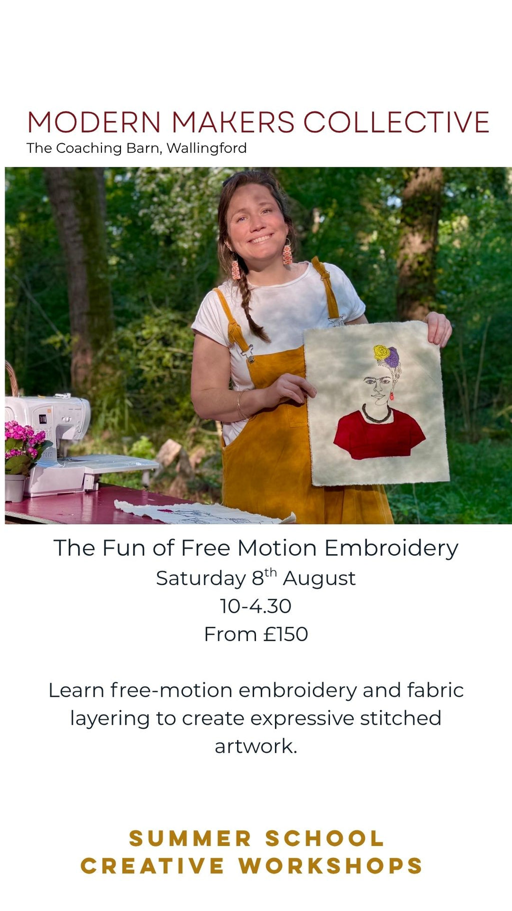 Drawing with Thread: A One-Day Workshop with Harriet Riddell