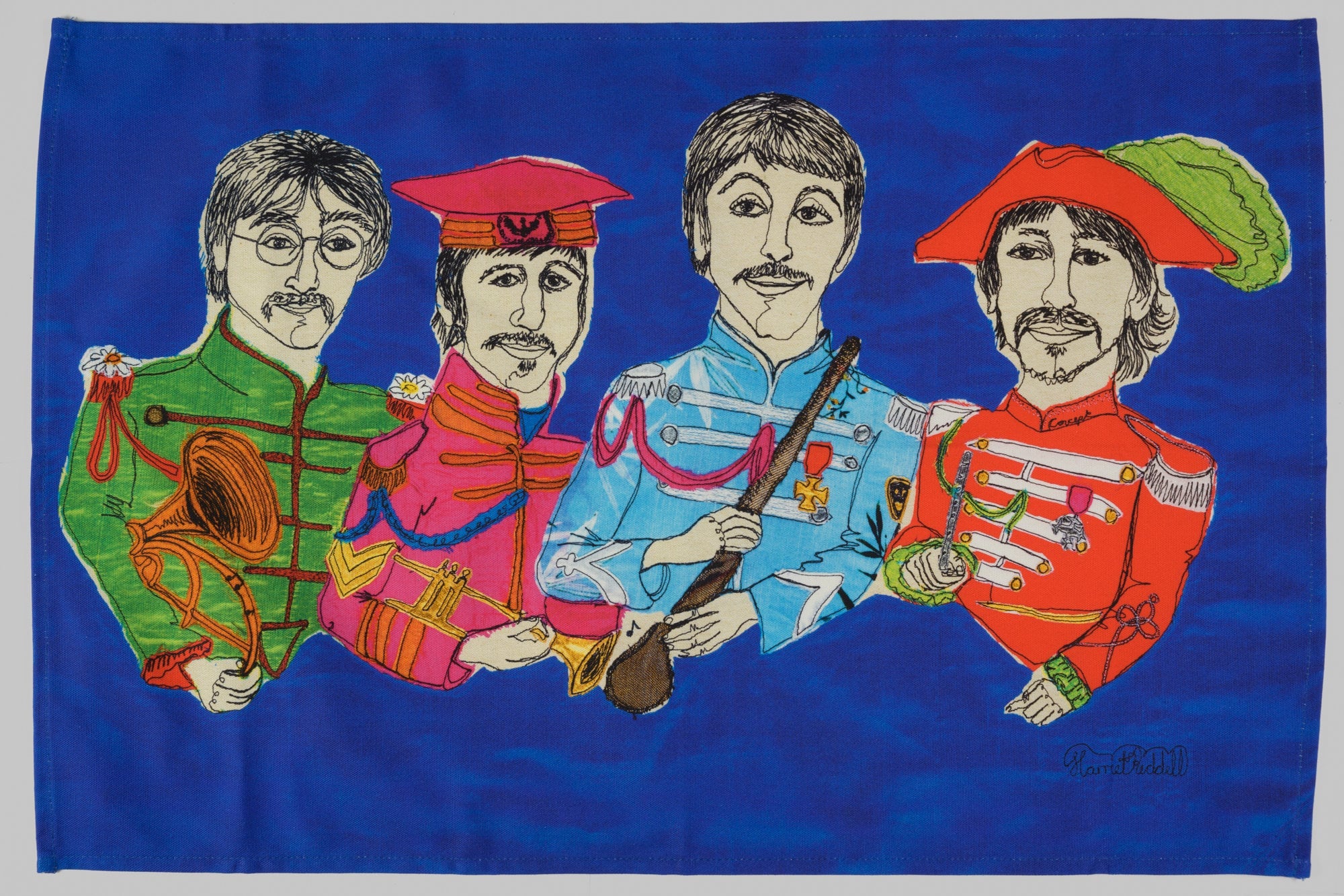 The Beatles Tea Towel - InStitchYou Gallery