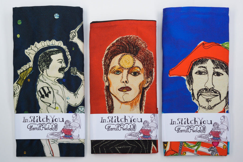 The Beatles Tea Towel - InStitchYou Gallery