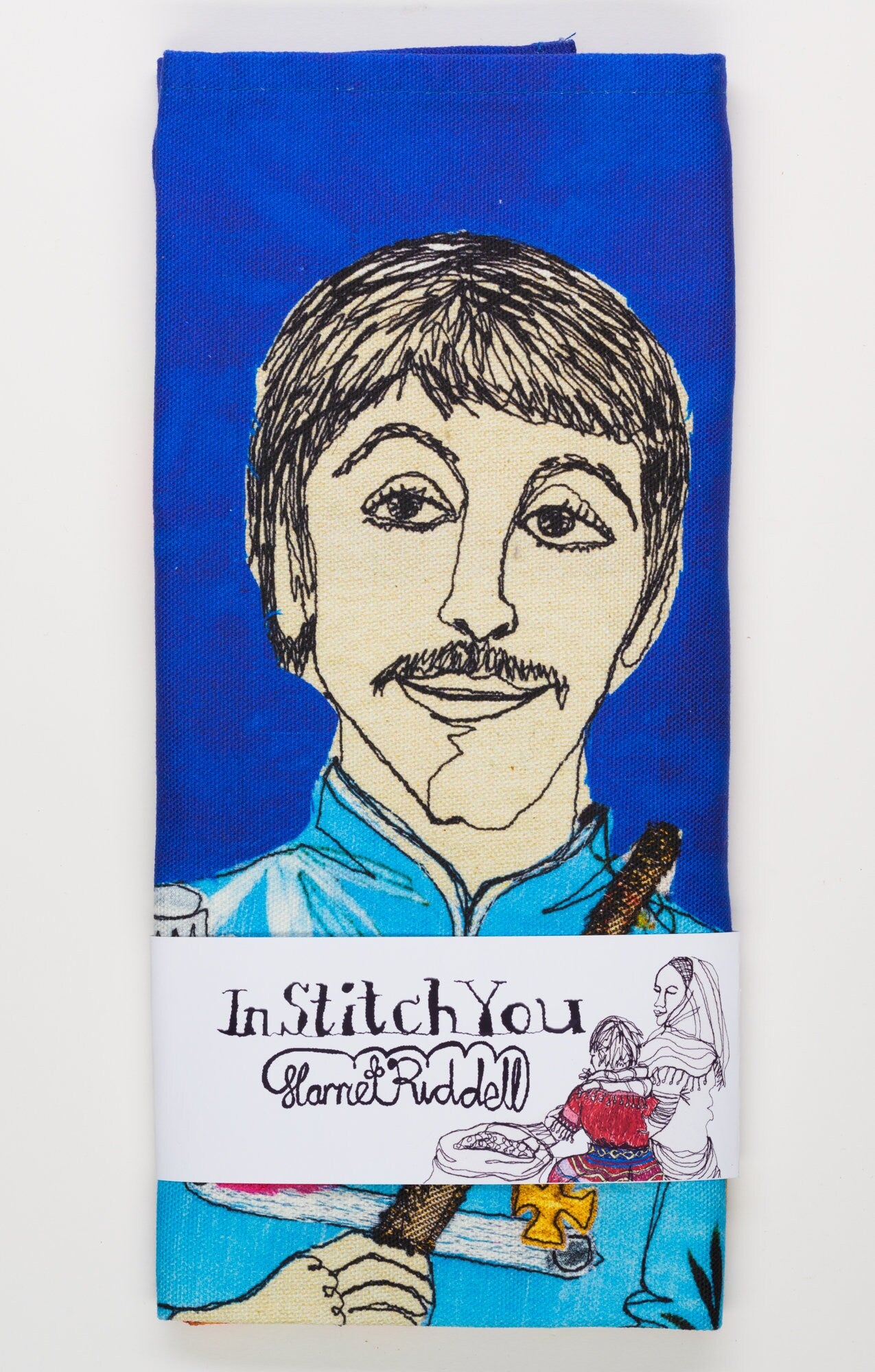 The Beatles Tea Towel - InStitchYou Gallery