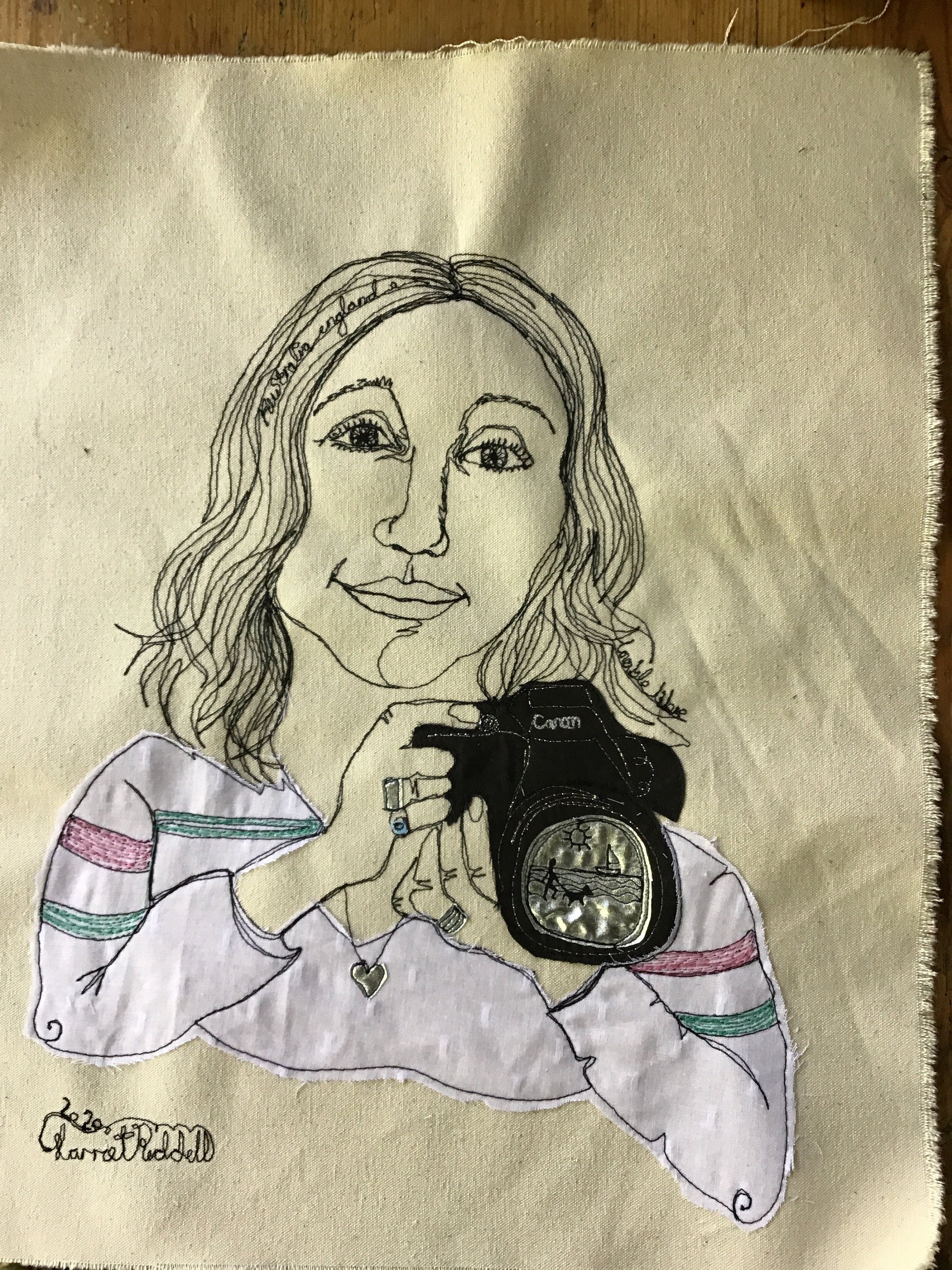 Online Live Stitch Portrait (1 person)