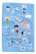 Life in the Laundrette Tea Towel