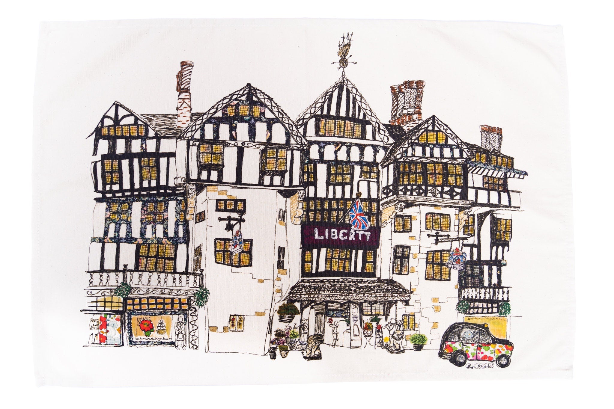 Liberty Tea Towel