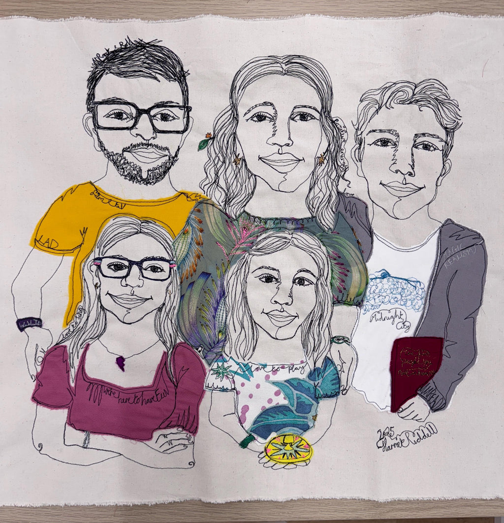 Online Live Stitch Portrait (5 people)
