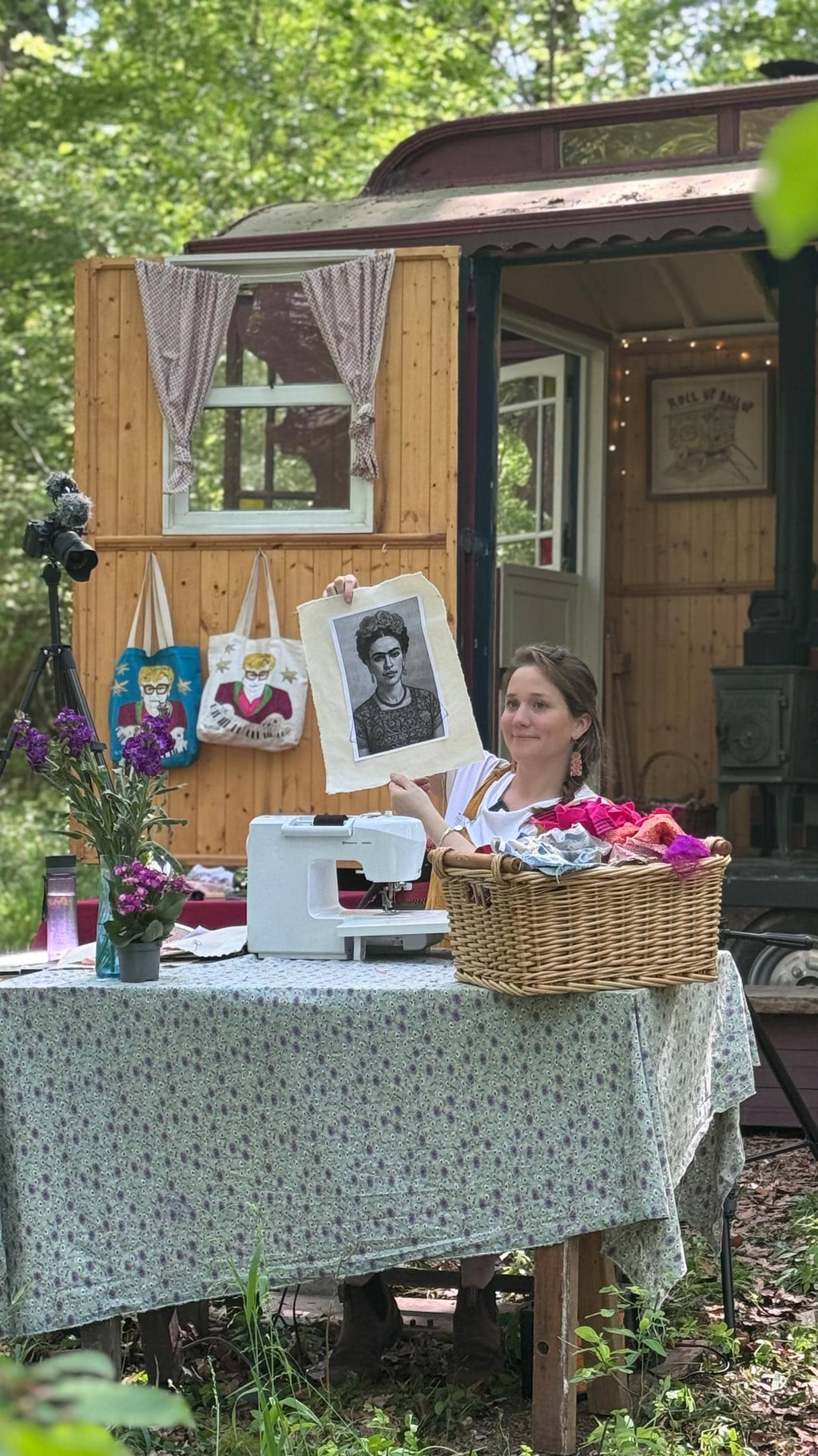 This Kit Compliments Stitched Portraits and Story Telling Workshop by Harriet Riddell - InStitchYou Gallery