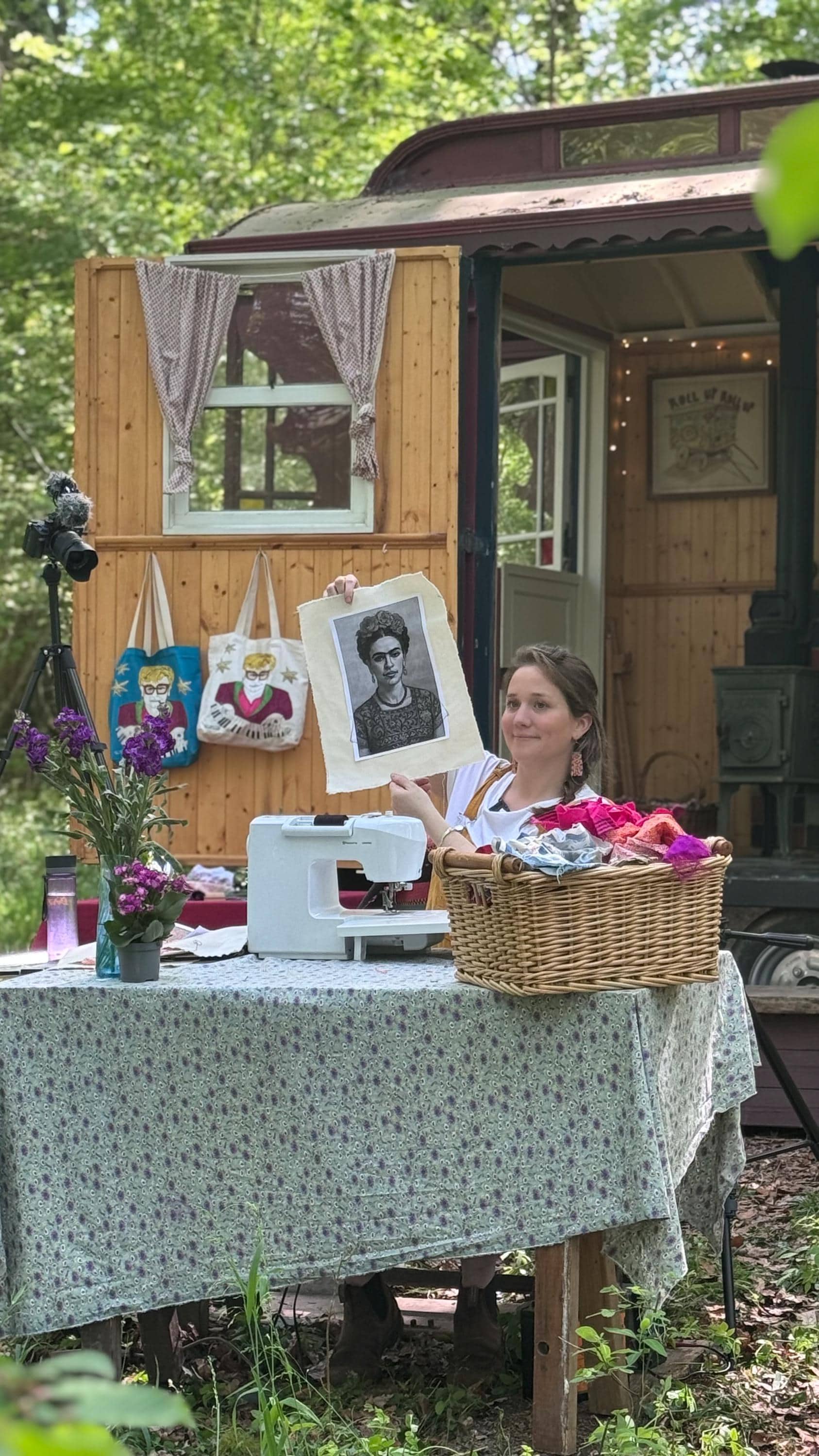 This Kit Compliments Stitched Portraits and Story Telling Workshop by Harriet Riddell - InStitchYou Gallery